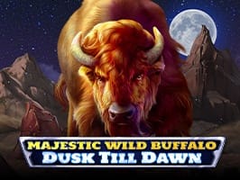 Majestic Wild Buffalo Dusk Till Dawn game thumbnail